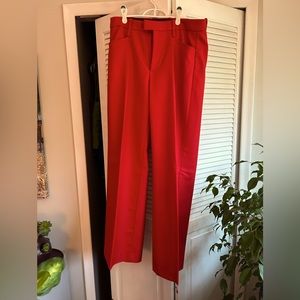 Banana Republic red trousers